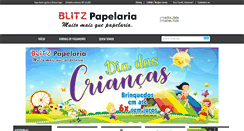 Desktop Screenshot of blitzpapelaria.com.br