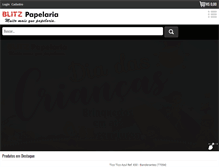 Tablet Screenshot of blitzpapelaria.com.br